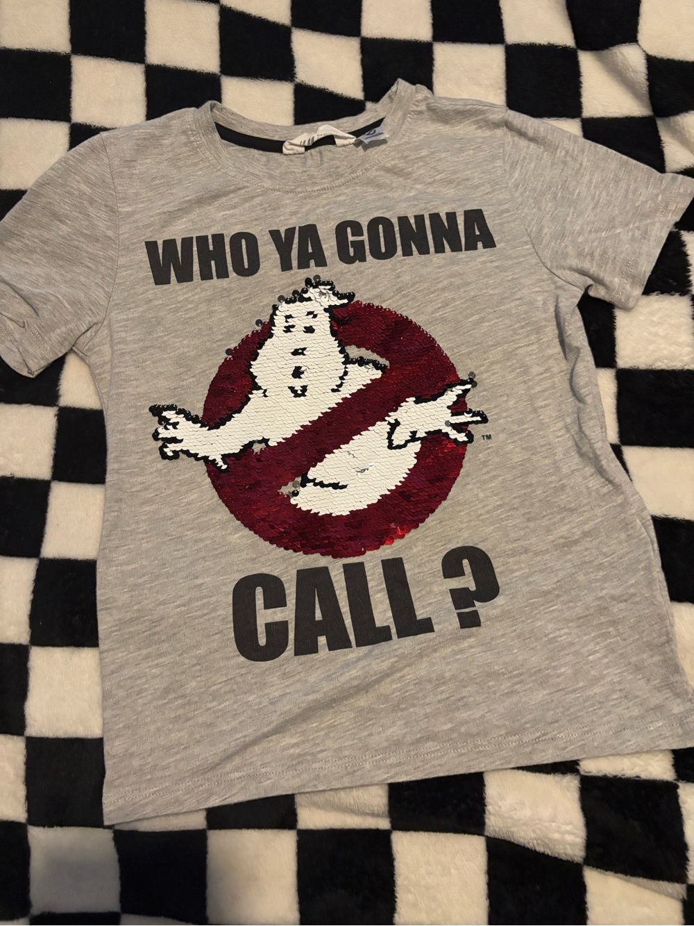 Size 6 ghost busters tshirt